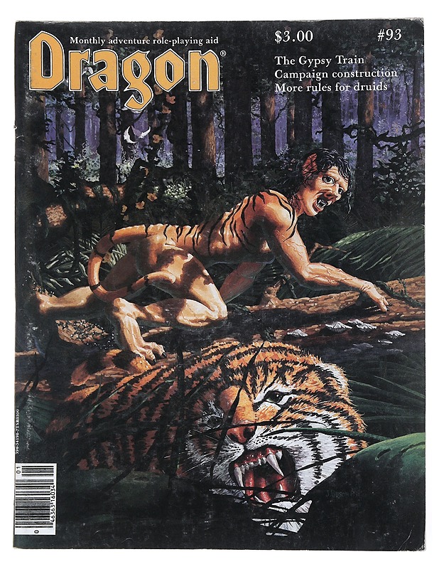 Monthly adventure role-playing aid Dragon : No 93 - Roger E. Moore - Fantasia- ja scifi - 10105524891 - 0