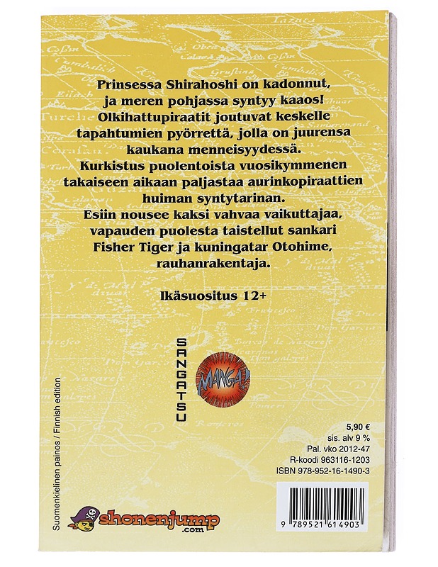 Kuningatar ja tiikeri - Oda, Eiichiro - Sarjakuvat - 10105524897 - 1