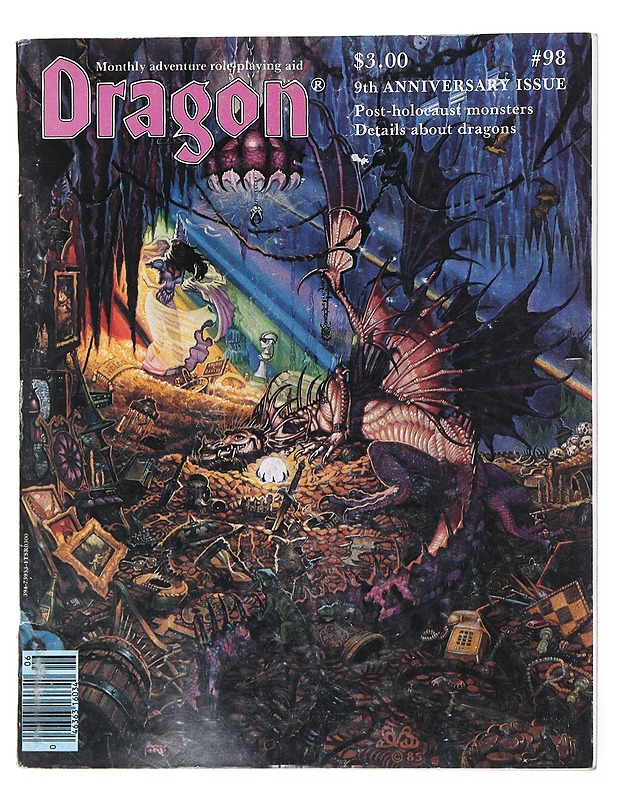 Monthly adventure role-playing aid Dragon : No 98 - Roger E. Moore - Fantasia- ja scifi - 10105524898 - 0