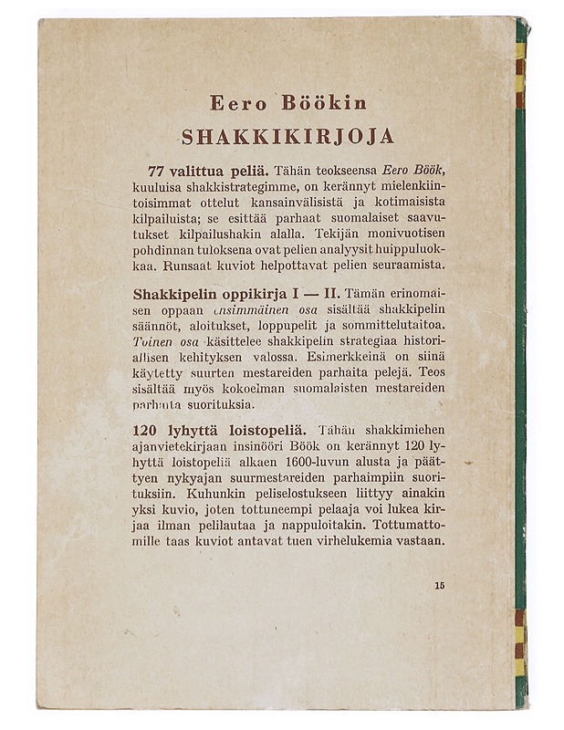 77 valittua peliä - Böök, Eero - Tietokirjat ja oppaat - 10105524906 - 1