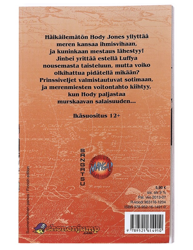 Kymmenen vastaan satatuhatta - Oda, Eiichiro - Sarjakuvat - 10105524914 - 1