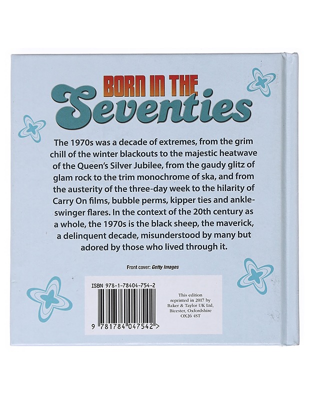 Born In The Seventies- Tim Glynne- Jones - Historiakirjat - 10105524913 - 1