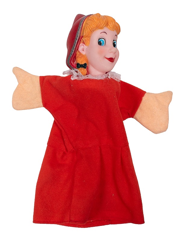 Punahilkka käsinukke - Lasten lelut - 10105524926 - 0