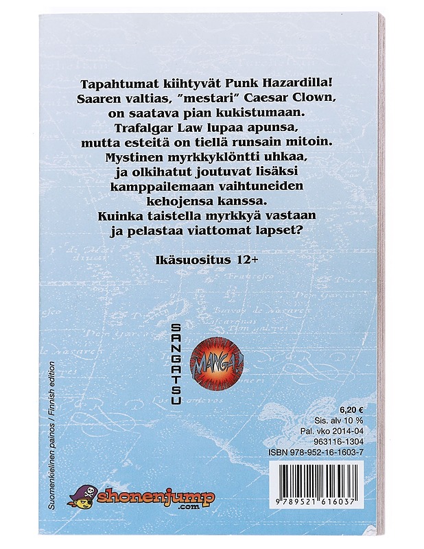 Merirosvoliittouma - Oda, Eiichiro - Sarjakuvat - 10105524944 - 1