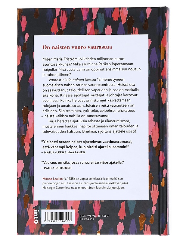 Vaurastu kuin nainen - Laakso, Moona - Elämäkerrat ja muistelmat - 10105524945 - 1