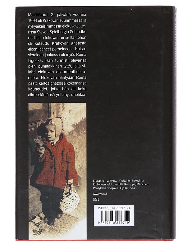 Punatakkinen tyttö - Ligocka, Roma - Elämäkerrat ja muistelmat - 10105524946 - 1