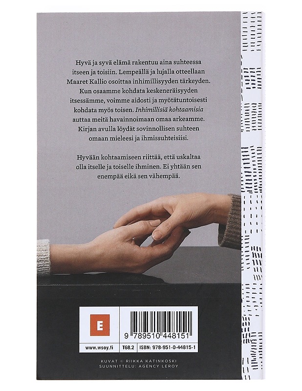 Inhimillisiä kohtaamisia - Maaret Kallio - Tietokirjat ja oppaat - 10105524988 - 1