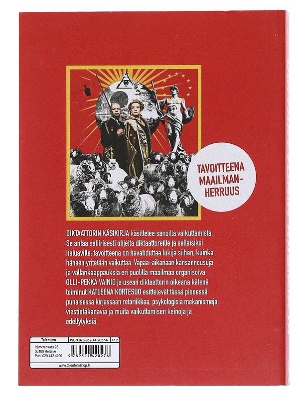 Diktaattorin käsikirja - Olli-Pekka Vainio, Katleena Kortesuo - Tietokirjat ja oppaat - 10105524989 - 1