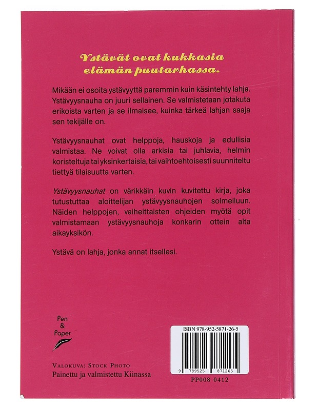 Ystävyysnauhat - Conner, Kaylee - Lastenkirjat - 10105525026 - 1