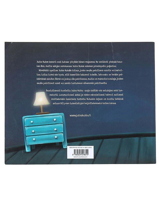 Jukka Hukka ja varjohirviö : pelon ja jännityksen kesyttäminen - McDonald, Avril - Lastenkirjat - 10105525049 - 1