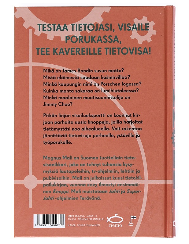 Knoppi 2 : uusia tietokilpailukysymyksiä 200 aiheesta - Magnus Mali - Tietokirjat ja oppaat - 10105525063 - 1