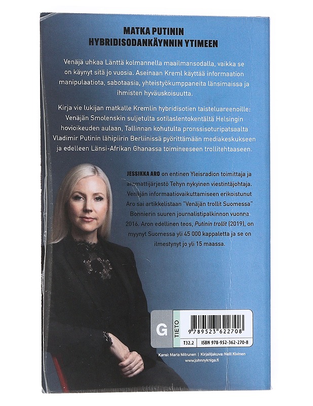 Putinin maailmansota : Venäjän salaiset operaatiot Lännen tuhoamiseksi - Aro, Jessikka - Tietokirjat ja oppaat - 10105525071 - 1