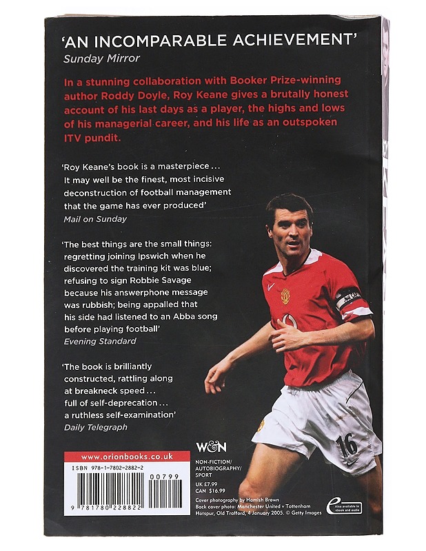 The Second Half - Doyle, Roddy; Keene, Roy - Elämäkerrat ja muistelmat - 10105525076 - 1