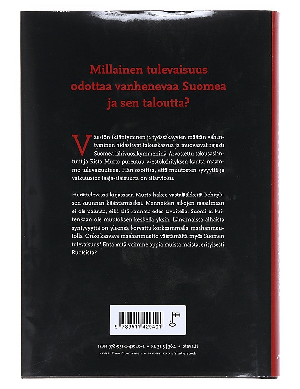 Puuttuvat puoli miljoonaa : väestökato ja Suomen talouden tulevaisuus - Risto Murto - Historiakirjat - 10105525081 - 1
