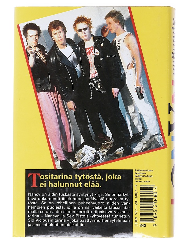 Nancy - Spungen, Deborah - Elämäkerrat ja muistelmat - 10105525105 - 1