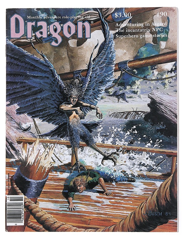 Monthly adventure role-playing aid Dragon : No 90 - Roger E. Moore - Fantasia- ja scifi - 10105525092 - 0