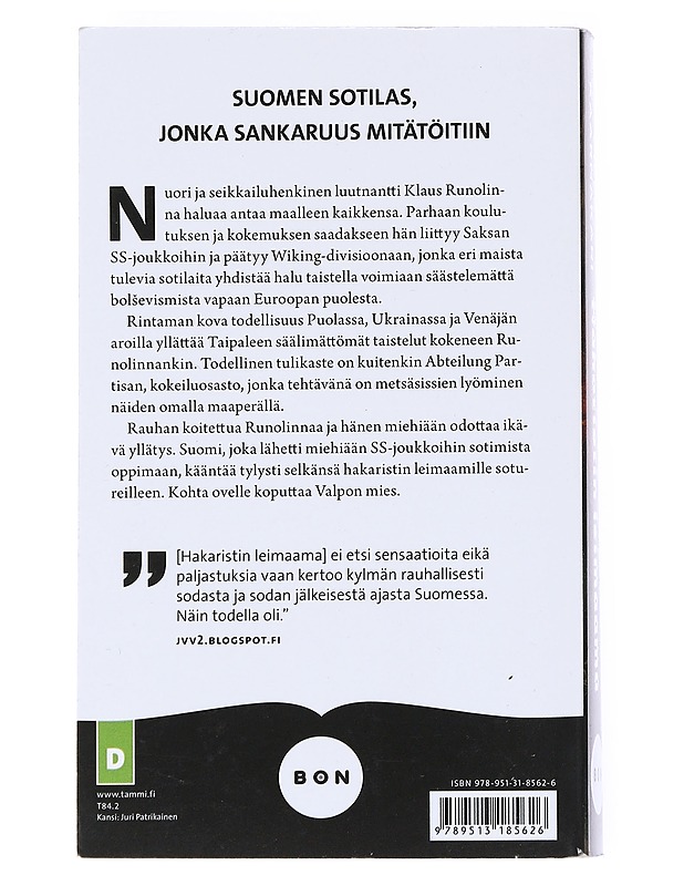 Hakaristin leimaama - Ville Kaarnakari - Romaanit ja novellit - 10105525095 - 1