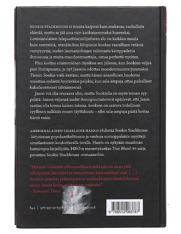 Verta sakeampaa - Harris, Charlaine - Jännitys ja dekkarit - 10105525098 - 1