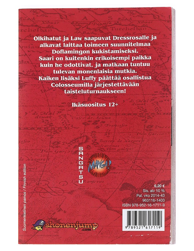 Colosseumin hurjimukset - Oda, Eiichiro - Sarjakuvat - 10105525103 - 1