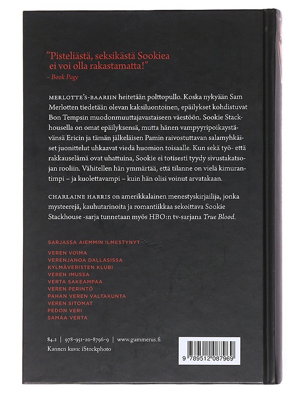 Veren muisti : [Sookie Stackhouse -romaani] - Harris, Charlaine - Romaanit ja novellit - 10105525110 - 1