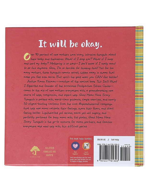 Good Moms Have Scary Thoughts - Karen Kleiman, MSW - Tietokirjat ja oppaat - 10105525115 - 1
