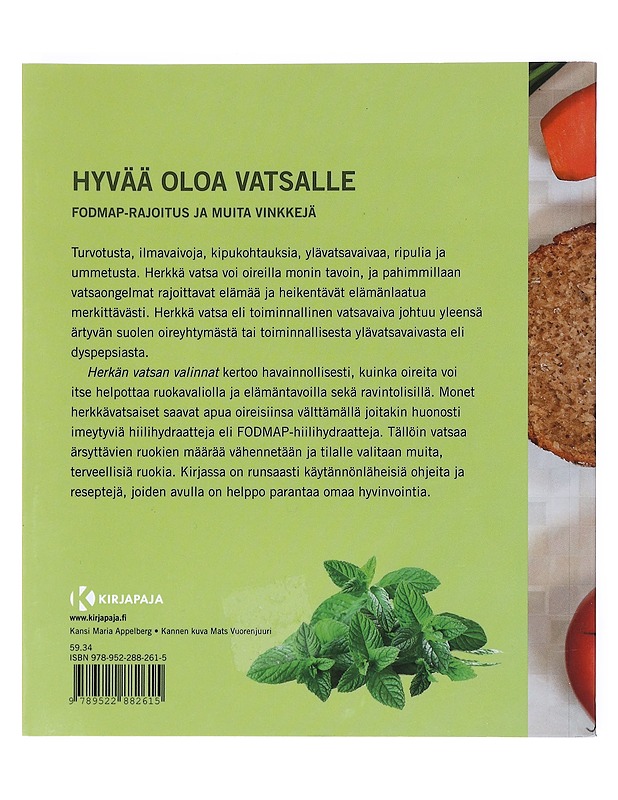 Herkän vatsan valinnat - Reijo Laatikainen - Tietokirjat ja oppaat - 10105525138 - 1