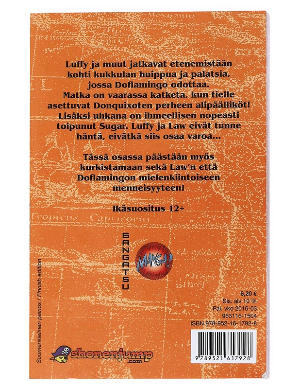 Jatka eteenpäin vaan - Oda, Eiichiro - Sarjakuvat - 10105525160 - 1