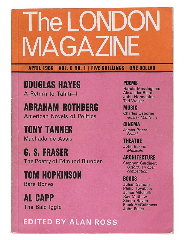 The London Magazine Vol. 6 No .1 - Runot ja näytelmät - 10105525162 - 0