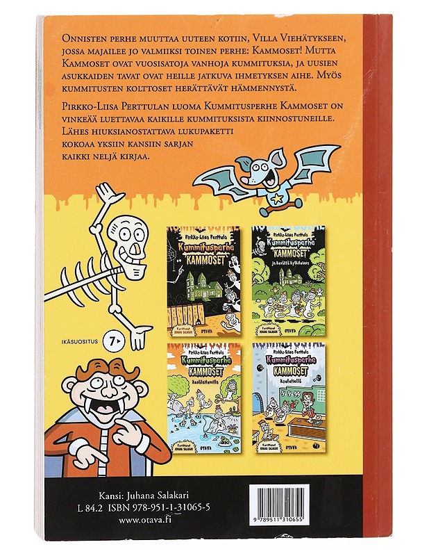 Kummitusperhe Kammoset : kummittelua koko vuosi - Perttula, Pirkko-Liisa - Lastenkirjat - 10105525161 - 1