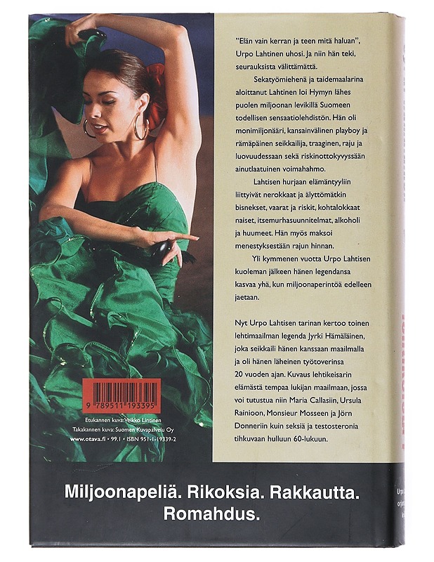 Lehtikeisari : Urpo Lahtisen orjantappurakruunu - Jyrki Hämäläinen - Elämäkerrat ja muistelmat - 10105525164 - 1