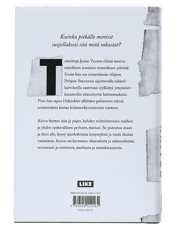 Kaivos - Antti Tuomainen - Jännitys ja dekkarit - 10105525173 - 1