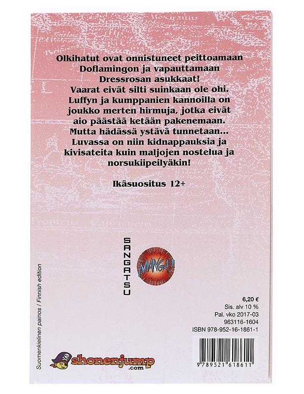 Lähtölaukaus - Oda, Eiichiro - Sarjakuvat - 10105525204 - 1