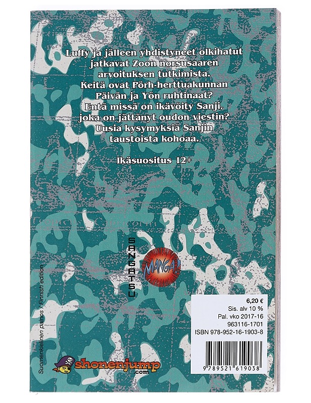 Isäntä Kissakyytä tapaamaan - Oda, Eiichiro - Sarjakuvat - 10105525215 - 1