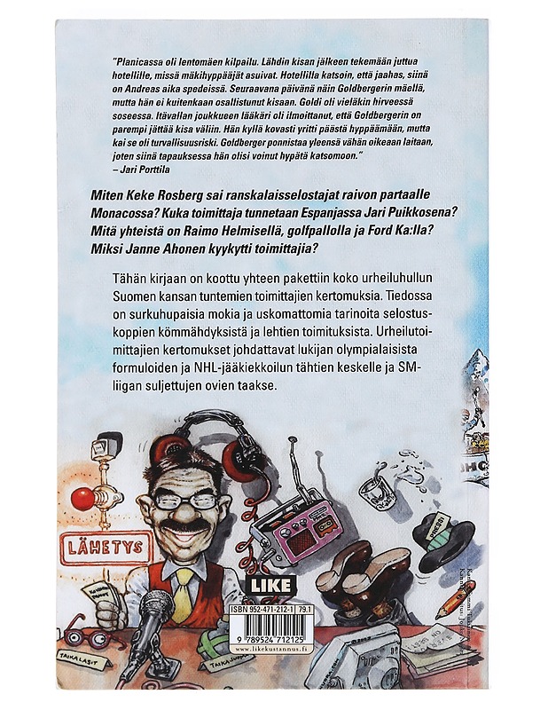 Urheilutoimittajien kootut sattumukset - Partanen, Mikko - Elämäkerrat ja muistelmat - 10105525228 - 1