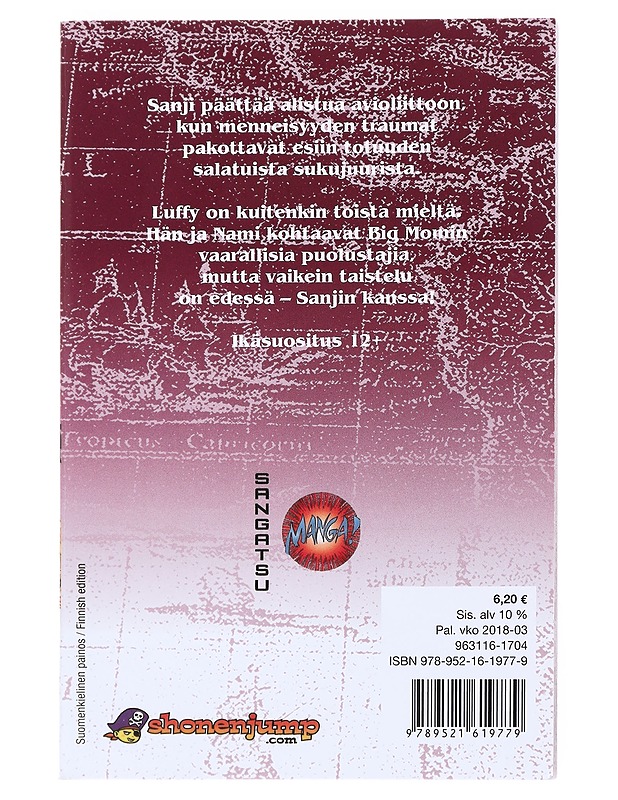 Luffy vs. Sanji - Oda, Eiichiro - Sarjakuvat - 10105525238 - 1