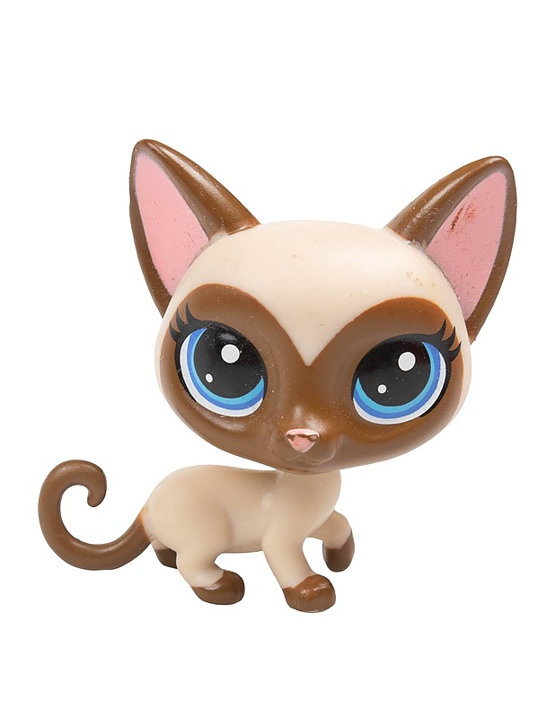LITTLEST PET SHOP #4-166 Thirsty Pets: siamilainen kissa  - Lasten lelut - 10105525241 - 0