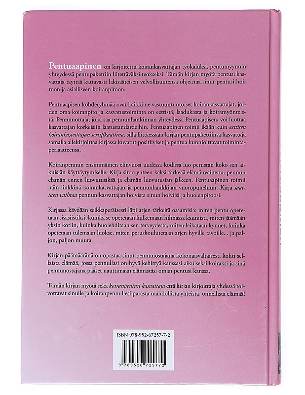 Pentuaapinen - Salme Mujunen - Lemmikki- ja luontokirjat - 10105525256 - 1