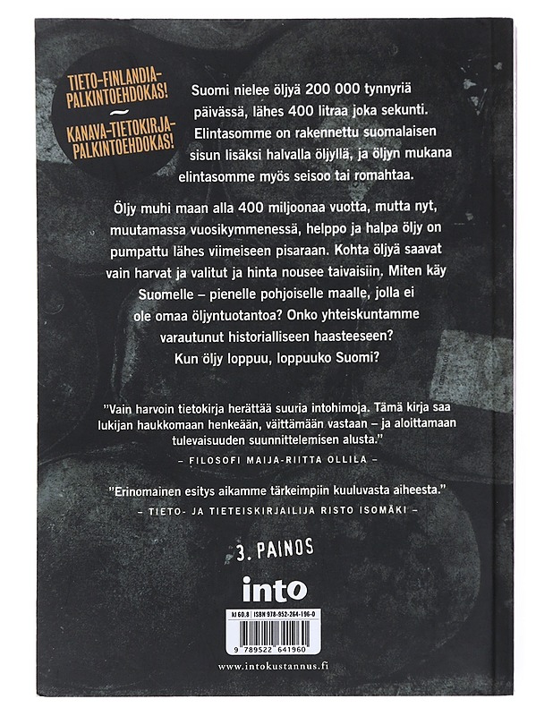 Suomi öljyn jälkeen - Partanen, Rauli - Historiakirjat - 10105525257 - 1