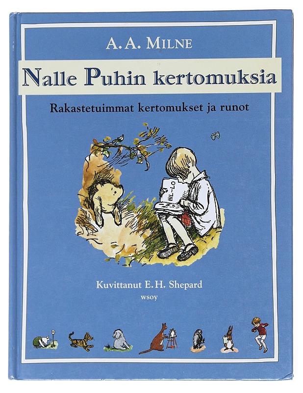 Nalle Puhin kertomuksia - Milne, A. A. - Lastenkirjat - 10105525258 - 0