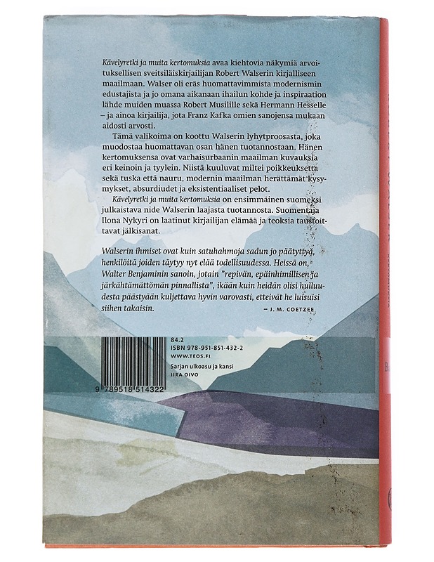 Kävelyretki ja muita kertomuksia - Walser, Robert - Romaanit ja novellit - 10105525276 - 1