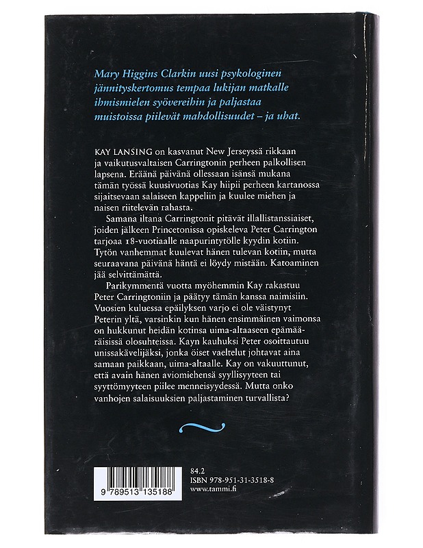 Unissakävelijä - Clark, Mary Higgins - Romaanit ja novellit - 10105525277 - 1