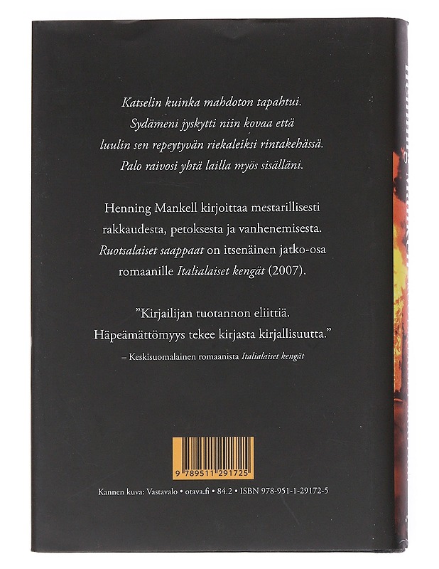 Ruotsalaiset saappaat - Mankell, Henning - Romaanit ja novellit - 10105525287 - 1