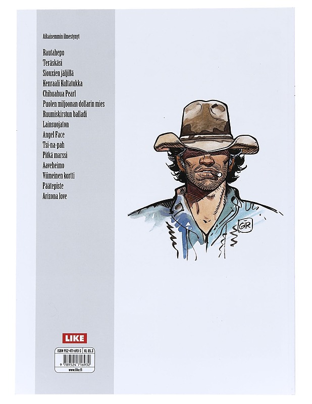 Luutnantti Blueberry  Hopeatähti - Charlier, Jean-Michel - Sarjakuvat - 10105525290 - 1