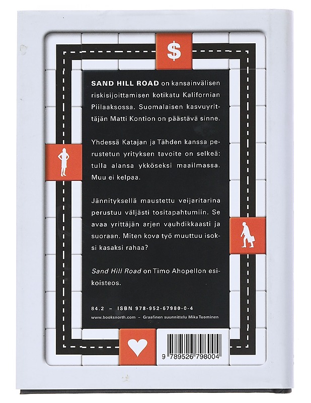 Sand Hill Road - Timo Ahopelto - Romaanit ja novellit - 10105525335 - 1