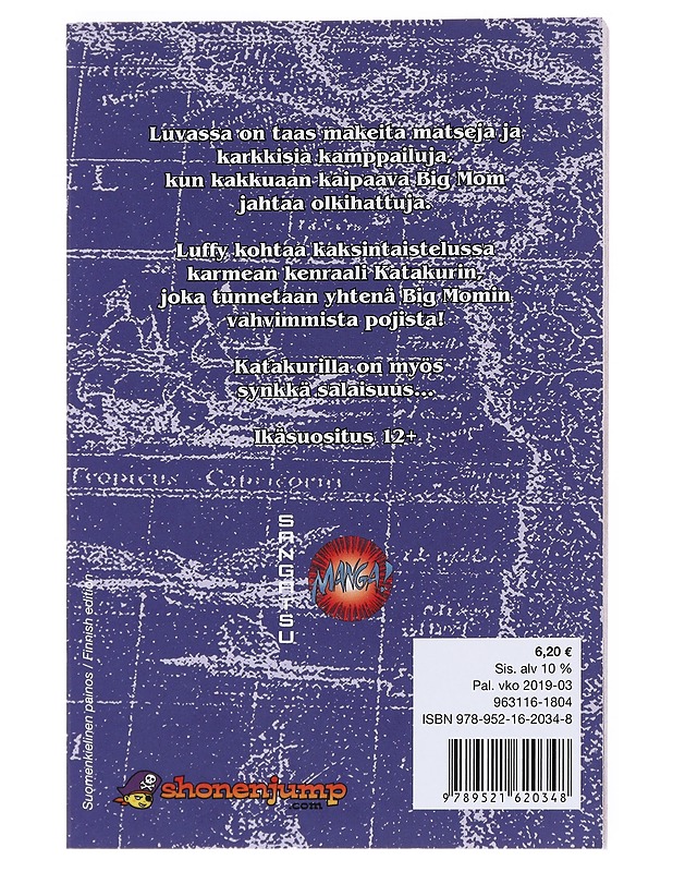 Jalopeura - Oda, Eiichiro - Sarjakuvat - 10105525342 - 1