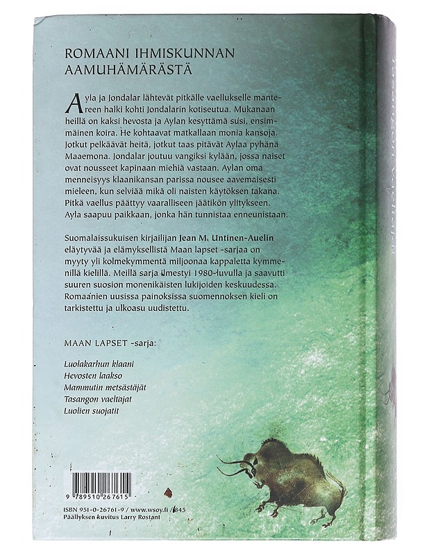 Tasangon vaeltajat - Untinen-Auel, Jean M. - Romaanit ja novellit - 10105525343 - 1