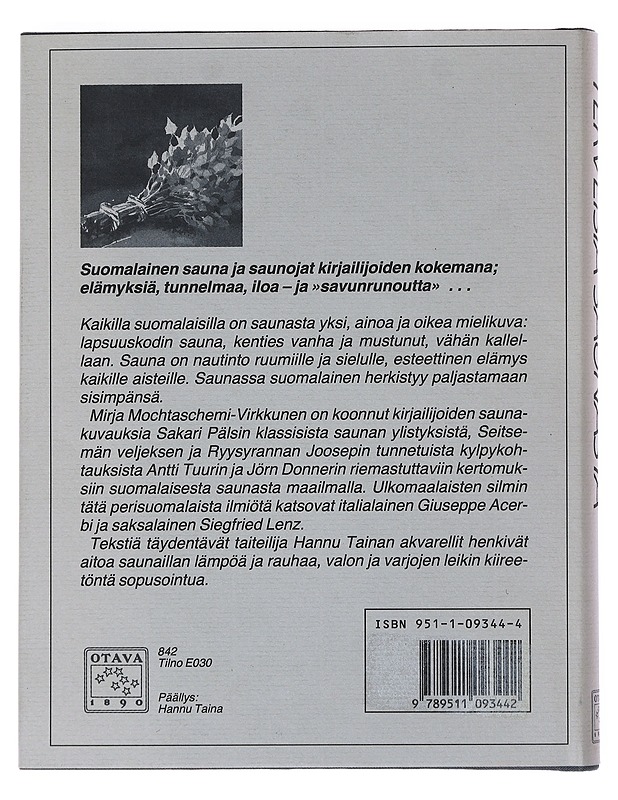 TERVEISIÄ SAUNASTA - MOHTASCHEMI-VIRKKUNEN, MIRJA - Tietokirjat ja oppaat - 10105525372 - 1