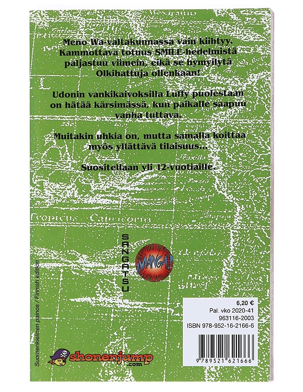 Urhojen unelma - Oda, Eiichiro - Sarjakuvat - 10105525376 - 1