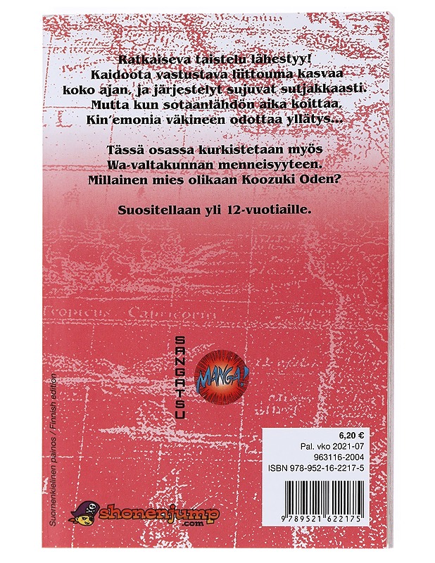 Odenin seikkailut - Oda, Eiichiro - Sarjakuvat - 10105525382 - 1