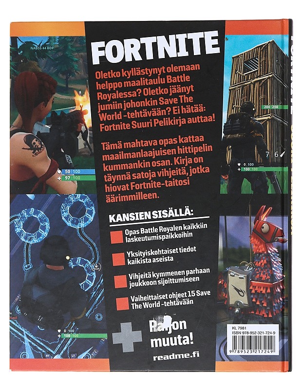 Fortnite : suuri pelikirja : Battle Royale + Save the World - Collins, Barry - Tietokirjat ja oppaat - 10105525437 - 1